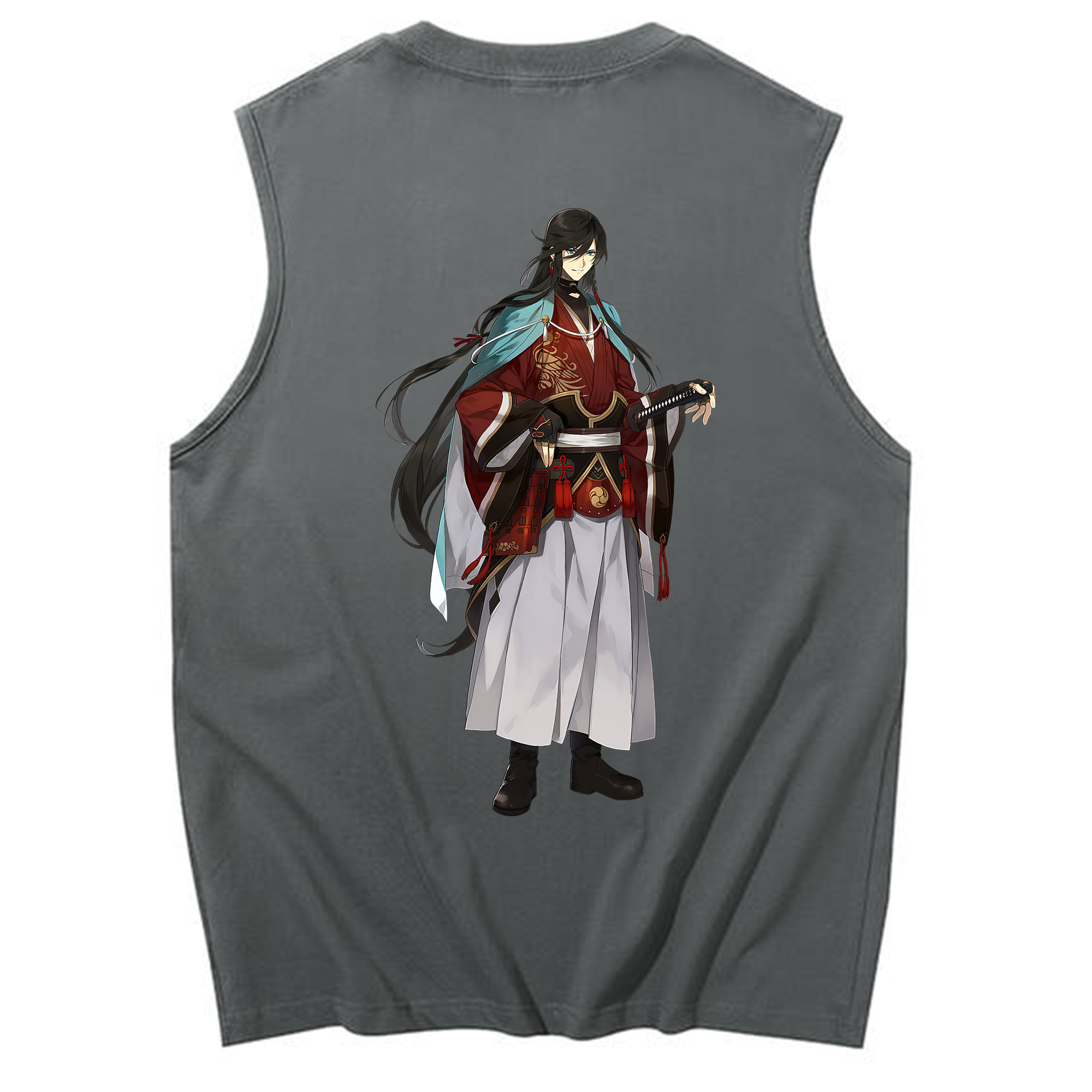 （画像用） 刀剣乱舞 Touken Ranbu コットン100％タンクトップ（背面プリント）